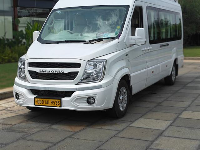 16 seater Luxury Urbania – front view