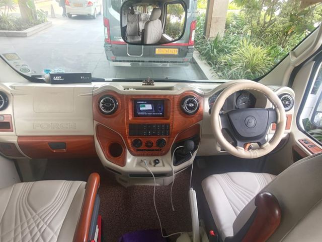 Luxury Urbania – driver cockpit